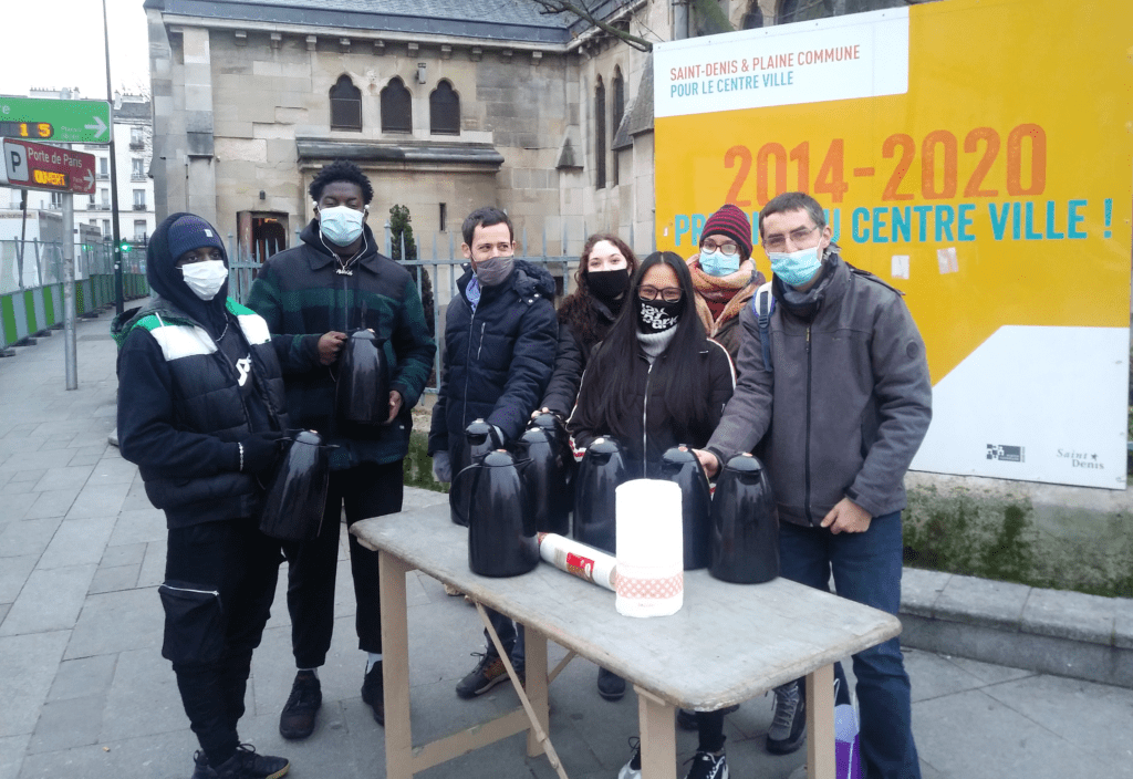 À Saint-Denis, les volontaires de San Alberto au service des migrants